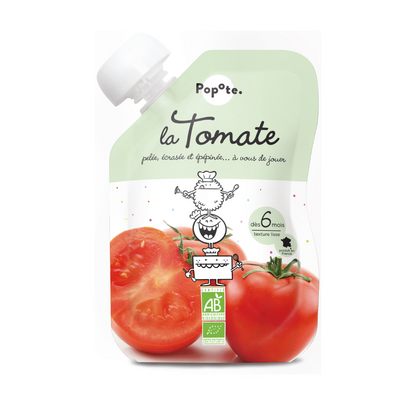 Popote - Gourde Tomate BIO 120 g