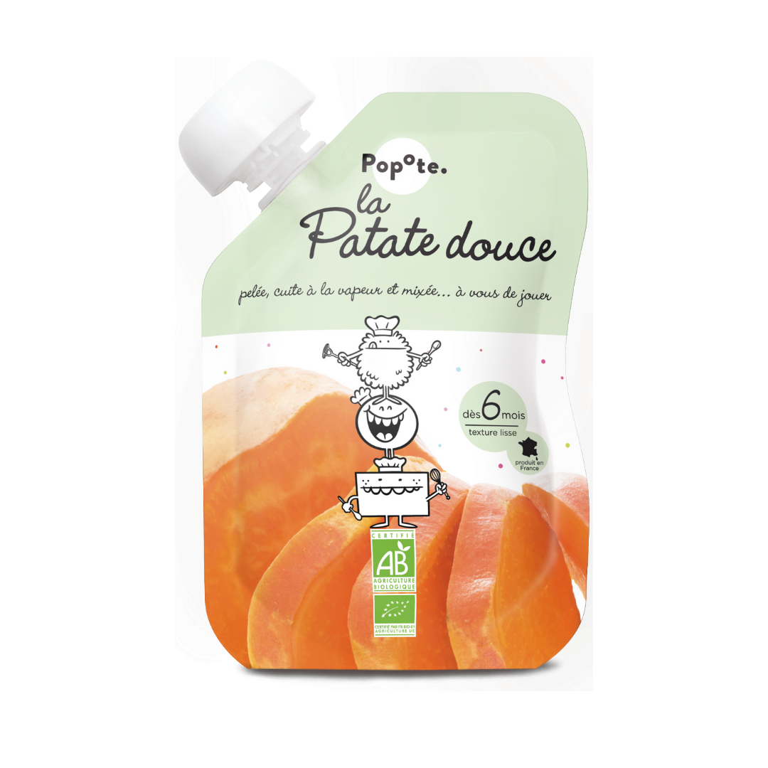 Popote – Quetschie Süsskartoffel BIO 120 g