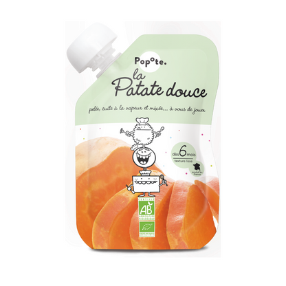 Popote - Gourde Patate Douce BIO 120 g