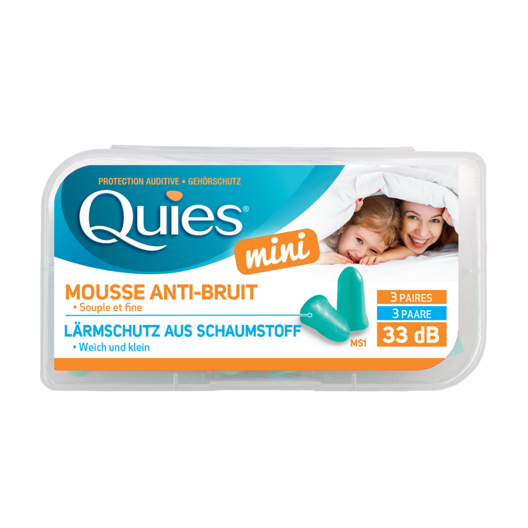 Quies - Protection auditive en mousse MINI