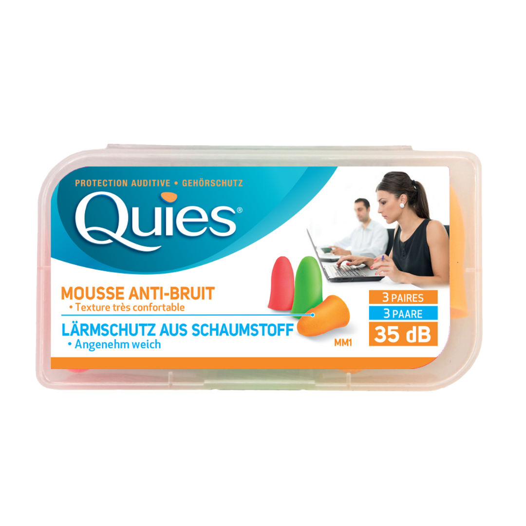 Quies - Protection auditive en mousse