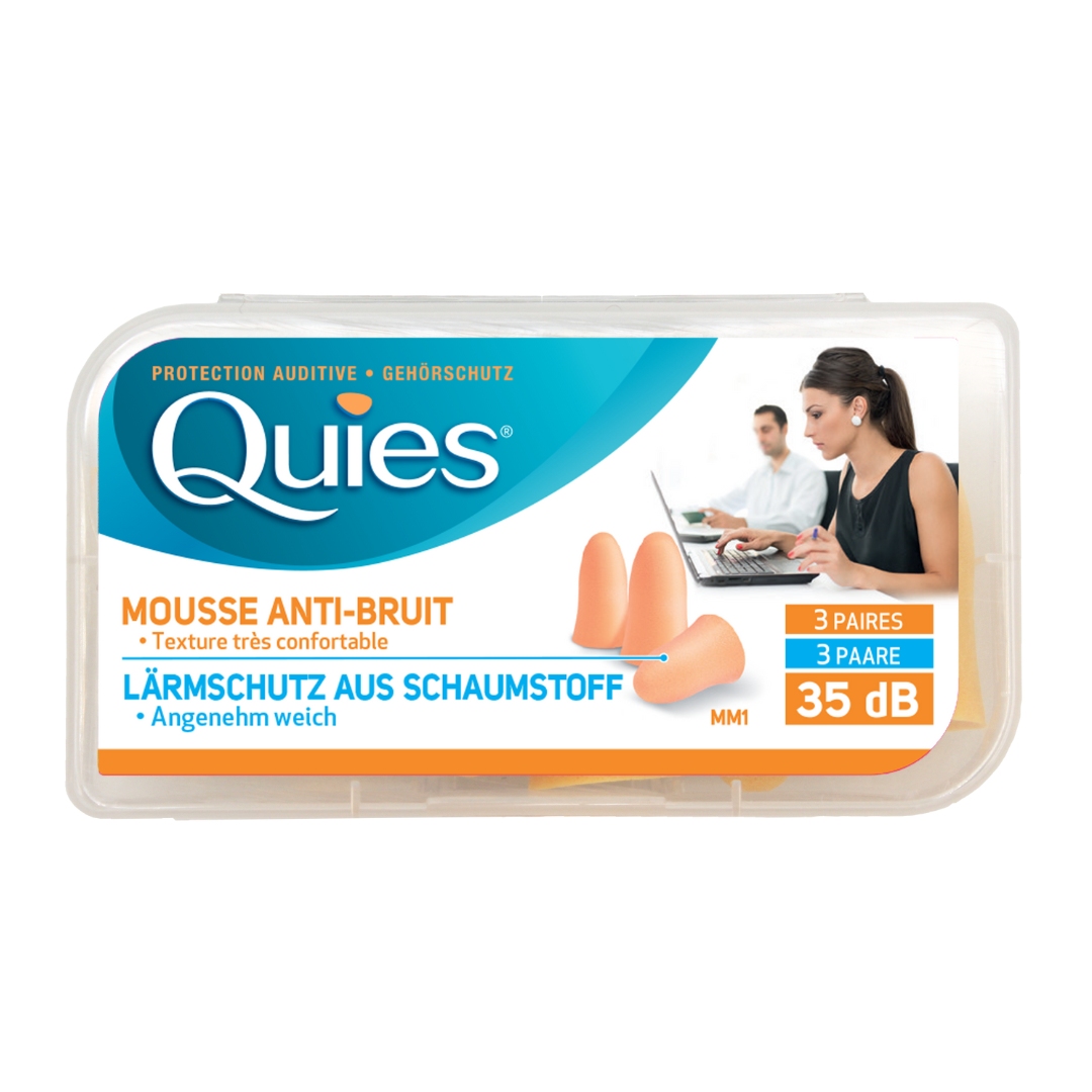 Quies - Gehörschutz aus Schaumstoff