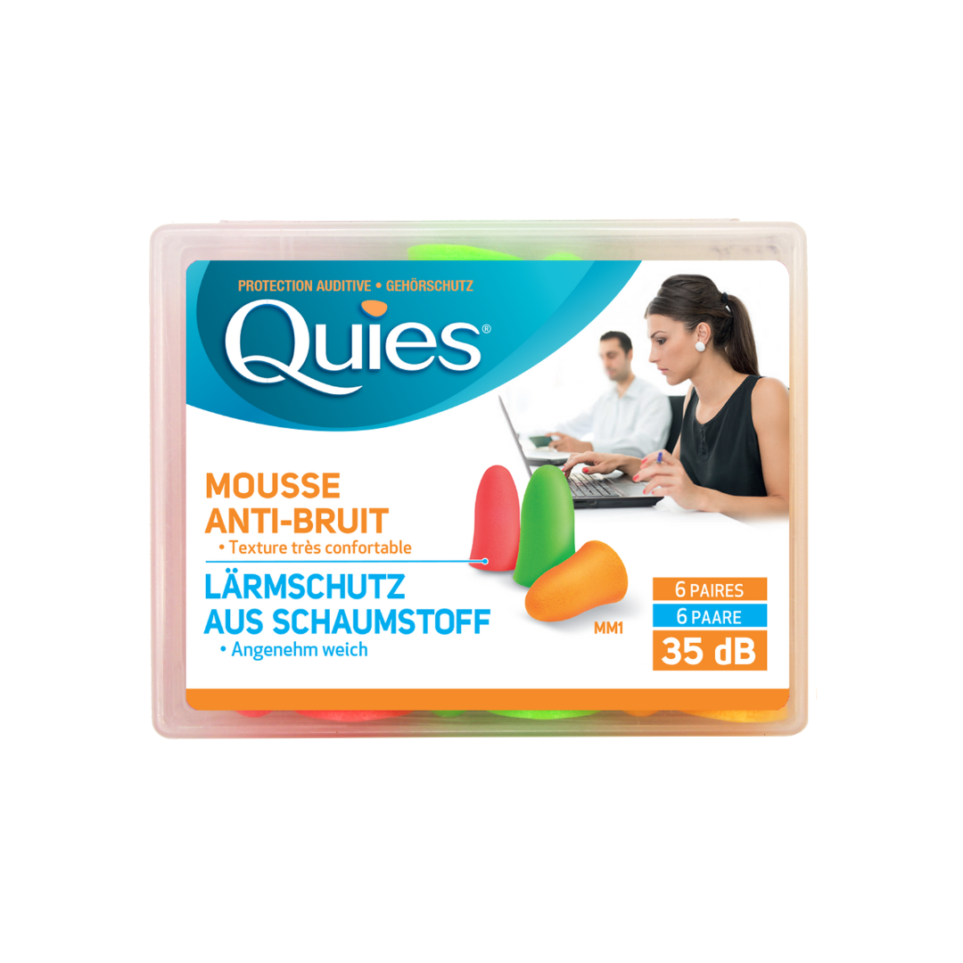 Quies - Protection auditive en mousse