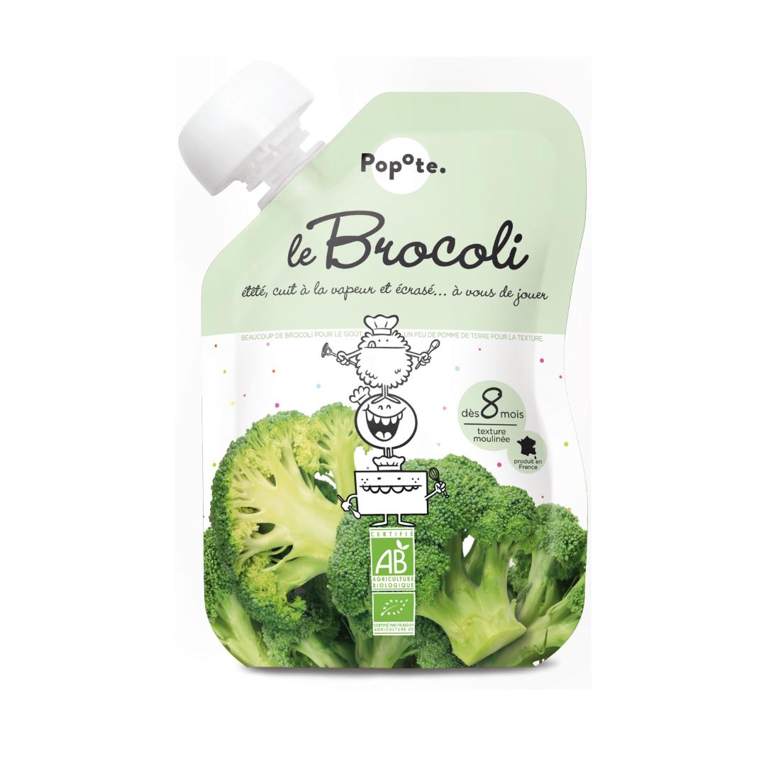 Popote – Quetschie Broccoli BIO 120 g