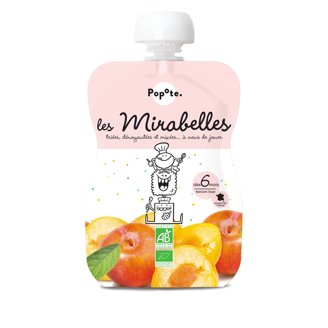 Popote – Quetschie Mirabelle BIO 120 g