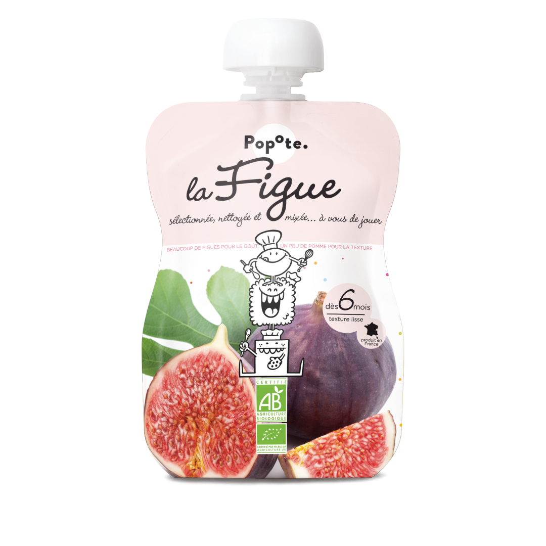 Popote - Gourde Figue BIO 120 g