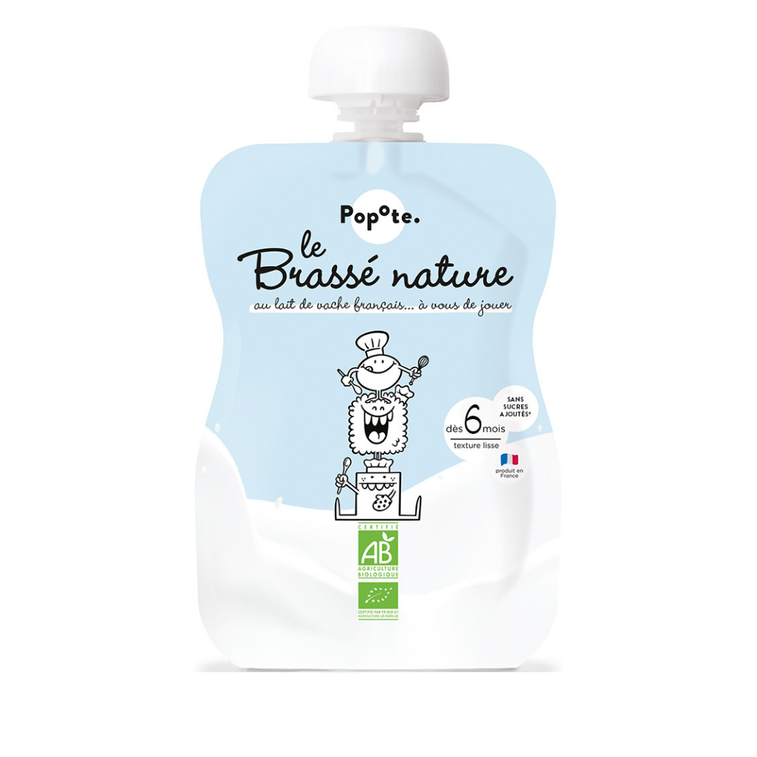 Popote – Quetschie Naturjoghurt 100 g