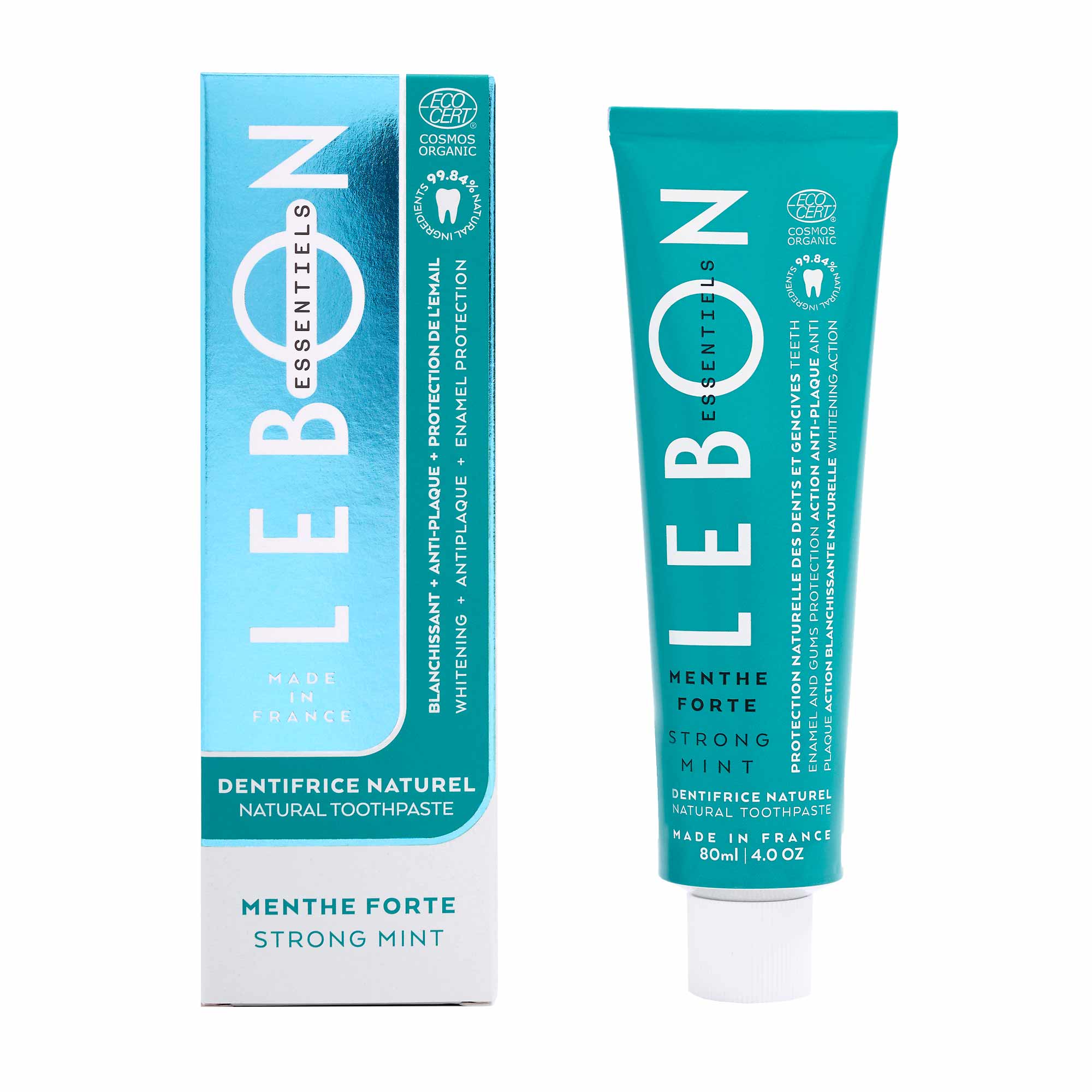 Lebon Essentiels - Bio Zahnpasta intensive Minze 80 ml