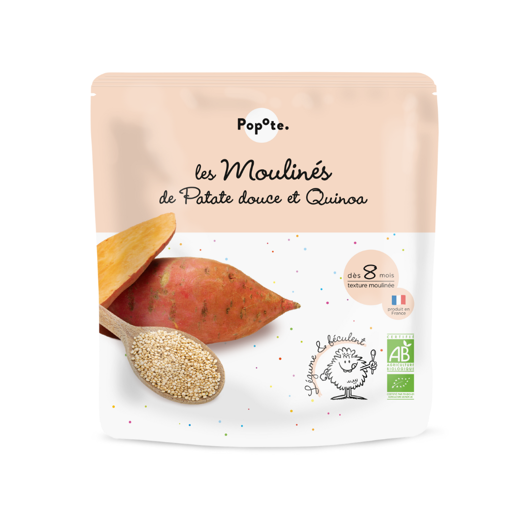 Popote – Babybrei- Süsskartoffel &amp; Quinoa BIO 180 g