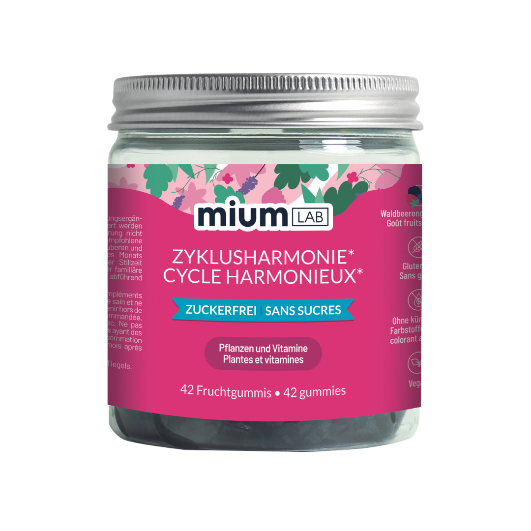 Mium Lab - Vitamingummis Zyklusharmonie