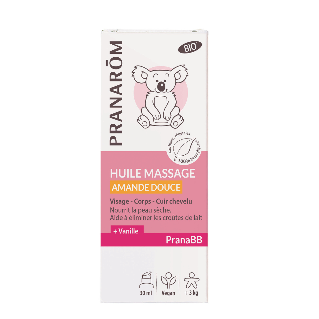 Huile massage - Amande douce - 30ml