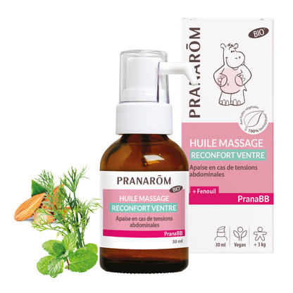 Huile de massage Réconfort ventre - 30ml