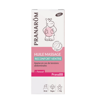 Huile de massage Réconfort ventre - 30ml