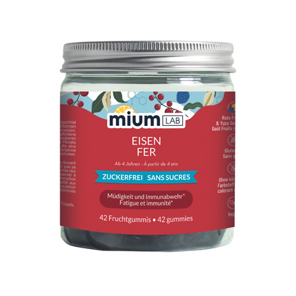 Mium Lab - Vitamingummis Eisen