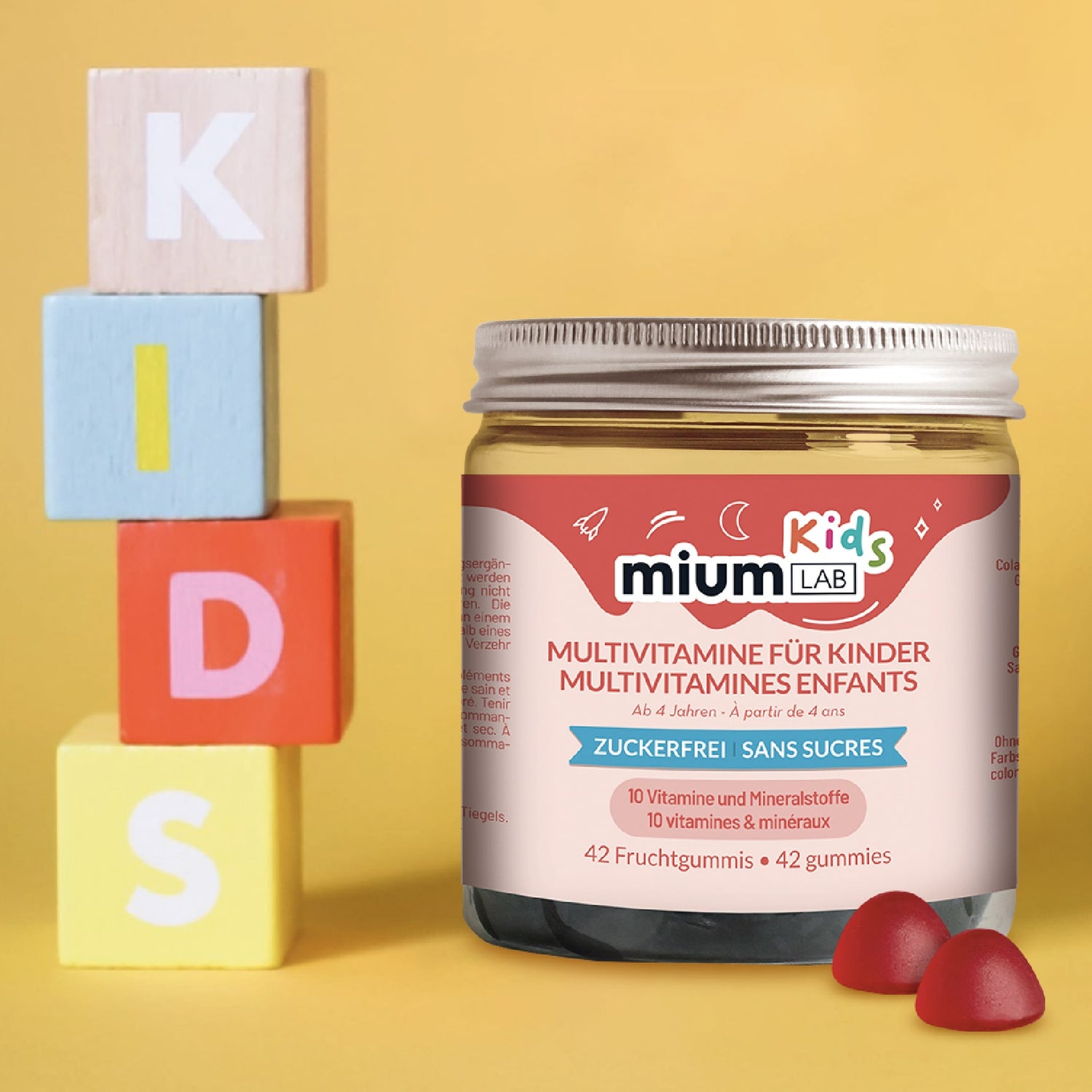 Mium Lab - Gummies Multivitamines enfants