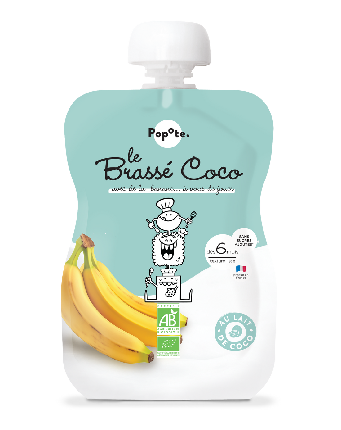 Popote - Gourde Brassé Coco Banane 100 g